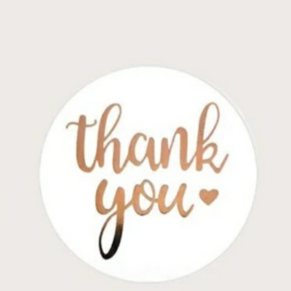 Thank You Stickers